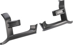 Pair Headlight Molding+Headlight Bracket Compatible with 2017-2019 Ford F150 Rap