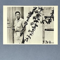 W.H. Auden Art Print Card Photo By George Daniell Fotofolio Poetry Poet