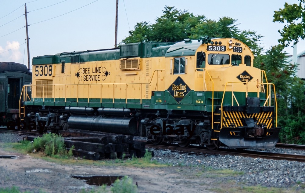 Photo Art Print of Reading 5308, an Alco C-630 at Reading, PA in 1992