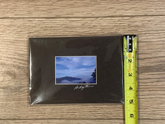 Bob Grytten Signed Miniature Landscape Photo – Cold Mountain in June – NC Artist