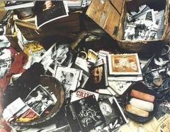 PERRY OGDEN – PHOTOGRAPHS – FRANCIS BACON’S STUDIO – Announcement Card