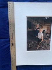 Bill Coleman Amish Photograph #1116 AP – Two Amish siblings – Signed & Matted