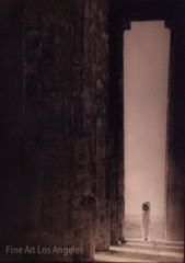 Edward Steichen Photo, «Isadora Duncan in the Parthenon, Athens» 1921