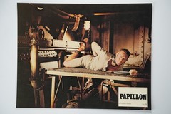 Photo Cinema Lobby Cards Papillon 22X28 Cm 1970 Steve McQueen
