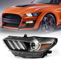 for Ford Mustang Headlight 2015 2016 2017 [Hid/Xenon Model] Headlamp (Headlight