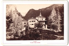 Photography Alois Beer, Klagenfurt, view Bad Ratzes / Tyrol, Guest House Bad Rat