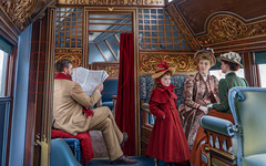 Photo Art Print of the B&O The Royal Blue Flyer’s state room coach in 1894