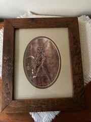 Wood Framed Barred Owl Nature Art Photograph by Jack B. Reynolds 12.5″x10.5″ COA