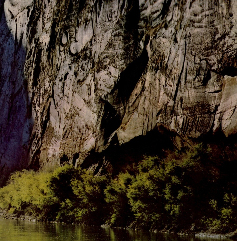 1962 Eliot Porter Glen Canyon Sandstone Wall Moonlight Creek Art Photo Gravure