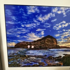 Whale Rock At Three Arch Bay Laguna Beach Framed Art Photo by MARK SANDERSON