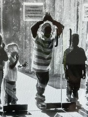 Signed Archival Pigment Print of Photograph by Michael Ross Titled «Outsiders»