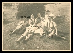 Perchtoldsdorf 1933 – People in the Perchtoldsdorf Heath – 1930s – Photo 12x9cm