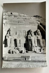 Federico Patellani 1962 8×12″ photo Great Temple Abu Simbel Nubia Ramses II