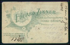 CDV Photo Soldier Medal 1871 – EDUARD ZINNER ATELIER CHODAU ELBOW Sudetenland