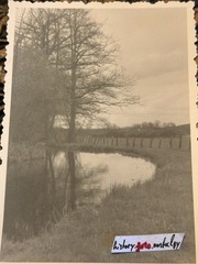 🏰Bundle Lot 8 Photos Beautiful Castle Krickenbeck Nature Lake 1954 Very Good SW 7×10