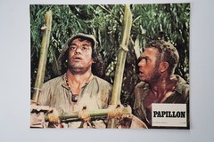 Photo Cinema Lobby Cards Papillon 22X28 Cm 1970 Steve McQueen