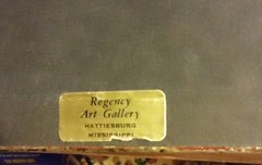 039 VTG Color Framed Photograph Rosedown Plantation House 21×18 Regency Art