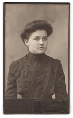Photograph Hugo Schröder, Zittau, Milky Way 7, Miss in high-necked