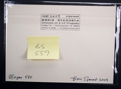 Boris Starosta 3D Stereoview – Morgan 534 – nude model signed 2003