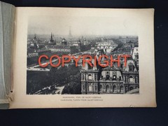 Paris Photo Album Circa 1900 16 Views ELD Eiffel Grande Roue World’s Fair