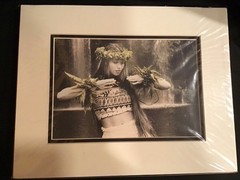 Matted Portrait Of A Female Hula Dancer By Himani Photography, Maui