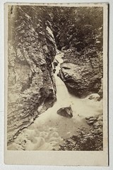 Italy Cascade Fondo c1860 Photo CDV “Fotografia G.Pirazzi Maffiola” Vintage