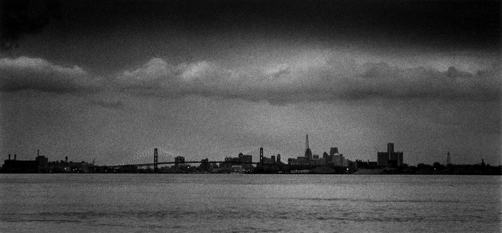 Detroit Skyline from River Rouge, MI – 1996