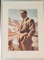 Sean Connery – James Bond 007 – Gold Finger «In the Mountains» Motif – Photo –