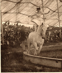 1907 Camera Work Original 1907 HARRY C. RUBINCAM » In the Circus » Photogravure