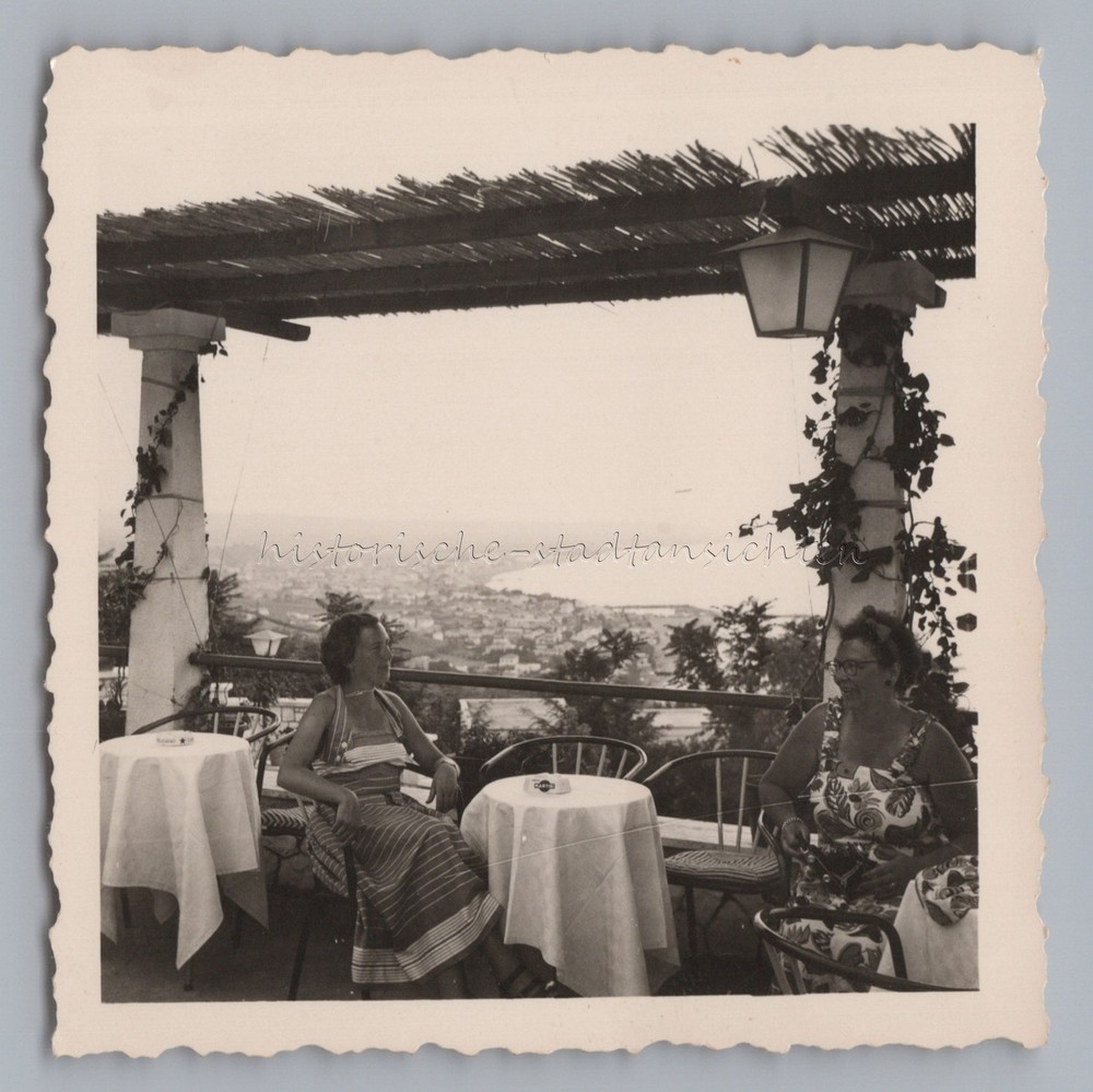 Cattolica Gabicce Mare Italy 1952 – Restaurant ‘Edenrock’ – Old Photo