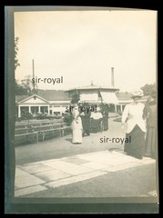 Františkovy Lázně around 1910 – Spa Garden – Czech Republic – Photo 9x12cm