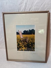 CUSTOM RAMED PHOTO PRINT SIGNED CURTIS KRUEGER MEMORY OF A FRIEND