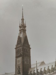 Hans Breuer Photo Of Hamburg In 1928 Stamped From His Studio