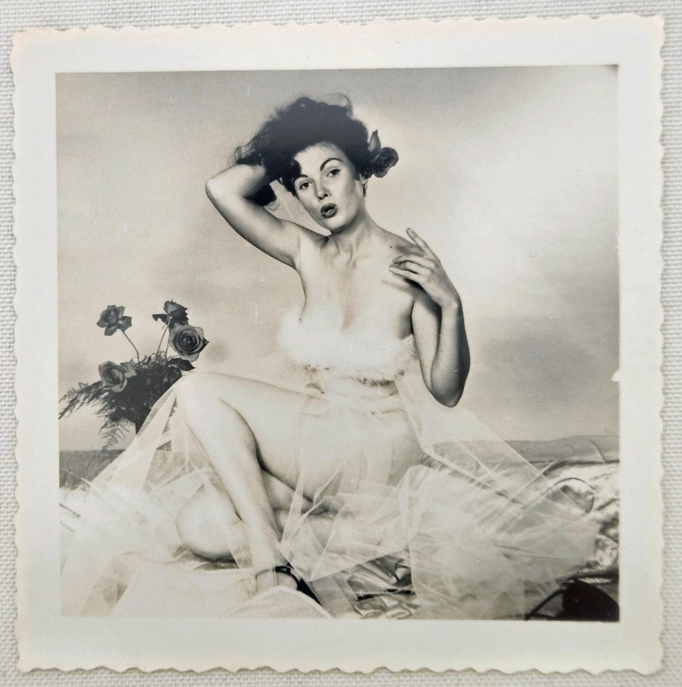 Bunny Yeager Estate 1950s Vintage Original Pinup Photograph of Bunny Yeager