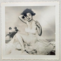 Bunny Yeager Estate 1950s Vintage Original Pinup Photograph of Bunny Yeager