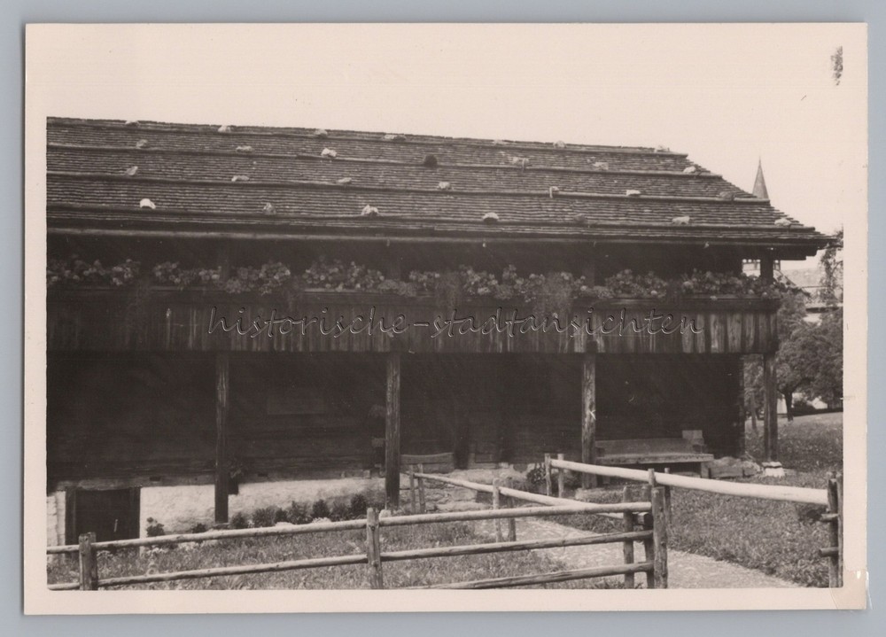 Flüeli-Ranft Switzerland 1955-Residence Bruder Klaus-Old Photo 1950s
