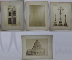 Four Italian Architectural Photograph Prints – San Giacomo, Foligno, Sacristy