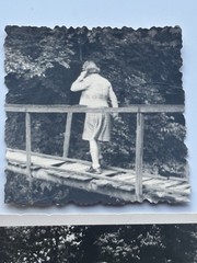 📸 Mixed Lot 5x Old B/W Photos Women ~1930-1950 Vintage Portrait & Nature ~7×10