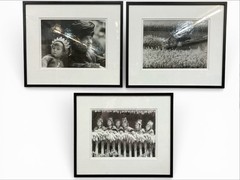 3 Professionally Framed & Matted China Photographer Kang Xuesong’s Works，photos