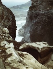 Eliot PORTER: Waterfall, Iceland, 1972 / Cibachrome / SIGNED!