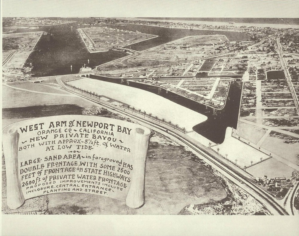 NEWPORT BEACH Land Ad Circa 1920’s Photo Print 1463 11″ X 14″