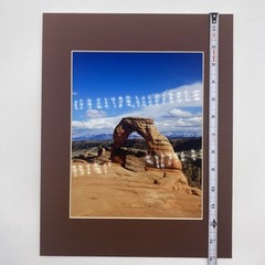 Matted Southwest Landscape Photo Print 11 X 14 Wall Art Gallery Decor