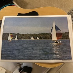 Sailing On Beautiful Kentucky Lake Art Photo Placement