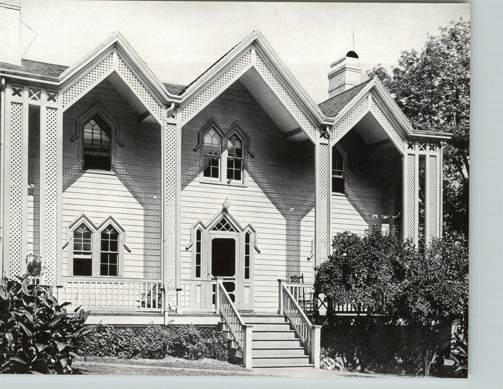 1938 Walker Evans Americana Nyack New York Gothic House Original Photo Gravure