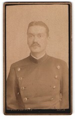Photograph Joh. Jos. Putz, Selb i. Bavaria, officer in overskirt