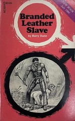 Greenleaf Classics Branded Leather Slave Dunn 1984 Vtg Paperback Used AC323