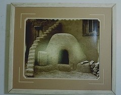 Taos New Mexico Adobe Chimney Pencil Signed Original Photograph by Chuck James