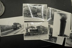 Photo Steam Locomotive 50 Bundle Lot Rostock Ticino 1975 Teschendorf Sanitz Railway Train