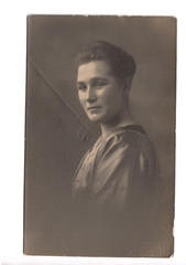 13544- Photo Postcard * Lady Portrait * 1921