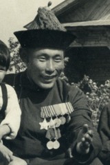 Larger Size, Dava GOMBAJEV Soviet Buryat Mongolian WWII veteran hero, soldier,